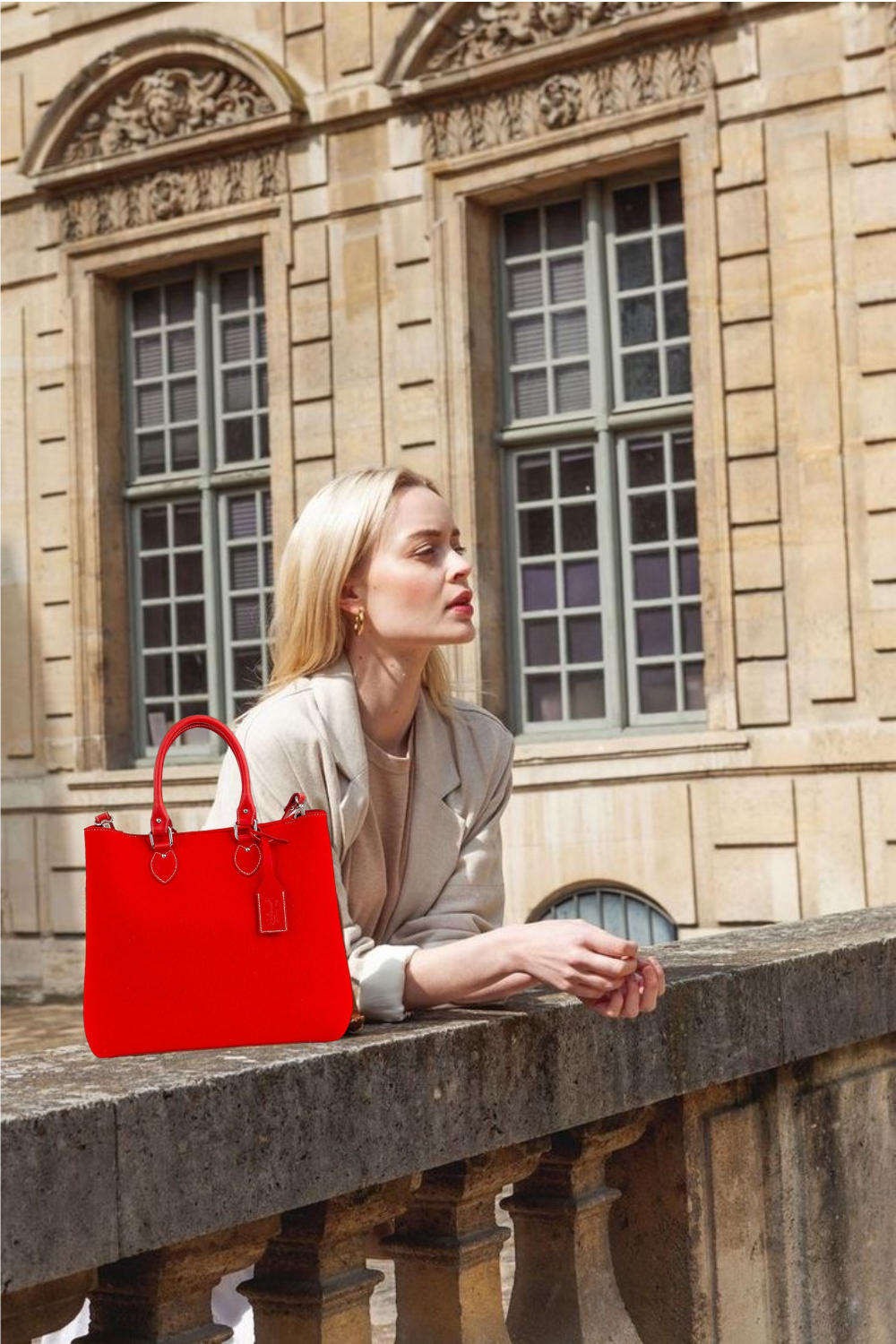 EMMA Red Handbag